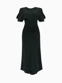 Victoria Beckham Gathered Waist Dress
