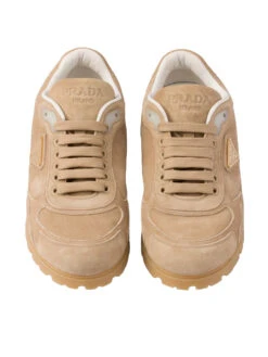 Prada Faded Suede Sneakers -Ottodisanpietro 1E709N FG020 Z5O F0379 Prada sneakers OTTODISANPIETRO 3