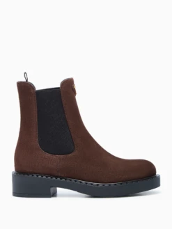 Prada Suede Chelsea Boots