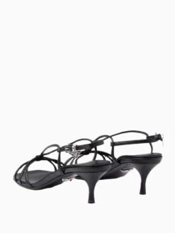 Prada Heeled Leather Sandals 3 Prada Heeled Leather Sandals -Ottodisanpietro 1X504N F055 011 F0002 Prada sandals 3