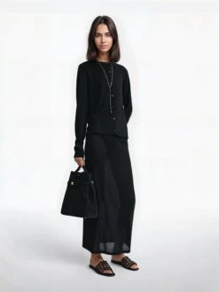 Toteme Long Knit Skirt 1 Toteme Long Knit Skirt -Ottodisanpietro 243 WRT0329 YA0079 001 Toteme skirt OTTODISANPIETRO 1 modelo 83142dce 9ffb 4edb a0e5 7fc87352a86f