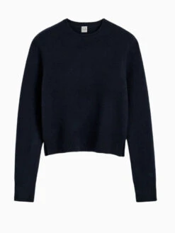 Toteme Cropped Crew-neck Jumper