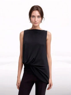 Jacquemus Peplo Top -Ottodisanpietro 251TO122 2381 990 Jacquemus peplo top black OTTODISANPIETRO 2.1