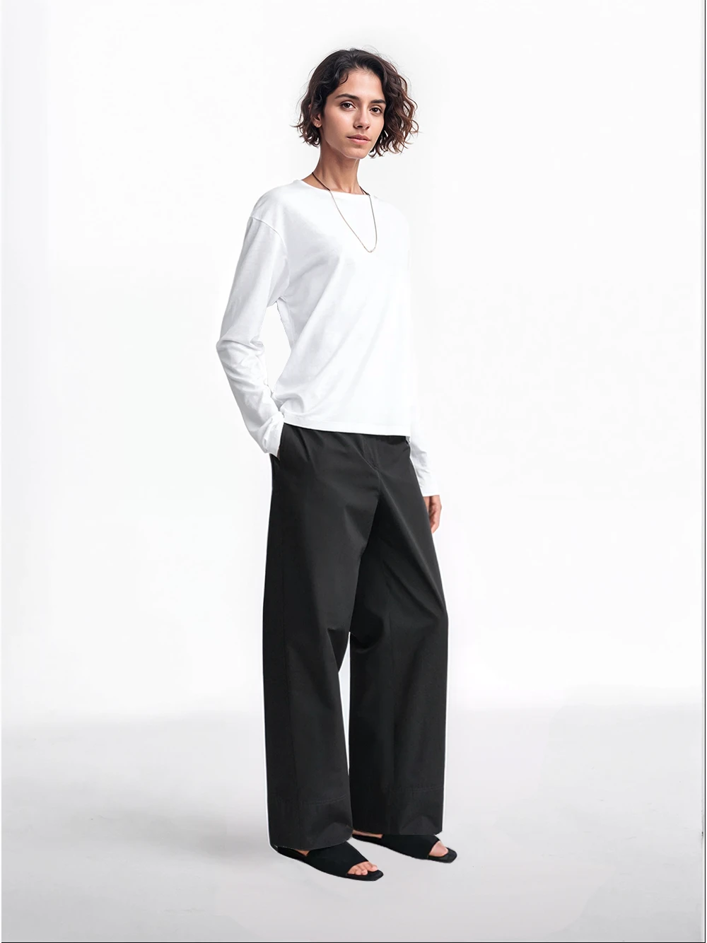 Clasic long-sleeve t-shirt Toteme Clasic Long-sleeve T-shirt -Ottodisanpietro 253 WRT0588 FB0419 047 Toteme t shirt OTTODISANPIETRO 2