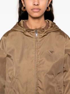 Prada Triangle-logo Jacket -Ottodisanpietro 29Y246 SOOO 1WQ8 F0594 jacket prada OTTODISANPIETRO 5