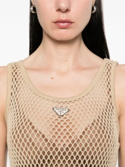 Prada Net Top -Ottodisanpietro 39599 SOOO 16ND F0065 Prada top ottodisanpietro 4