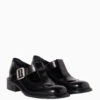 Miu Miu Leather T-bar Shoes