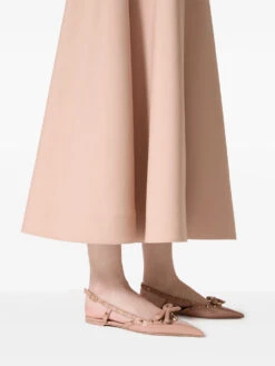 Valentino Flats Rockstud Bow 4 Valentino Flats Rockstud Bow -Ottodisanpietro 5W2S0IQ2 TZE GF9 flats rockstud bow ottodisampietro 2