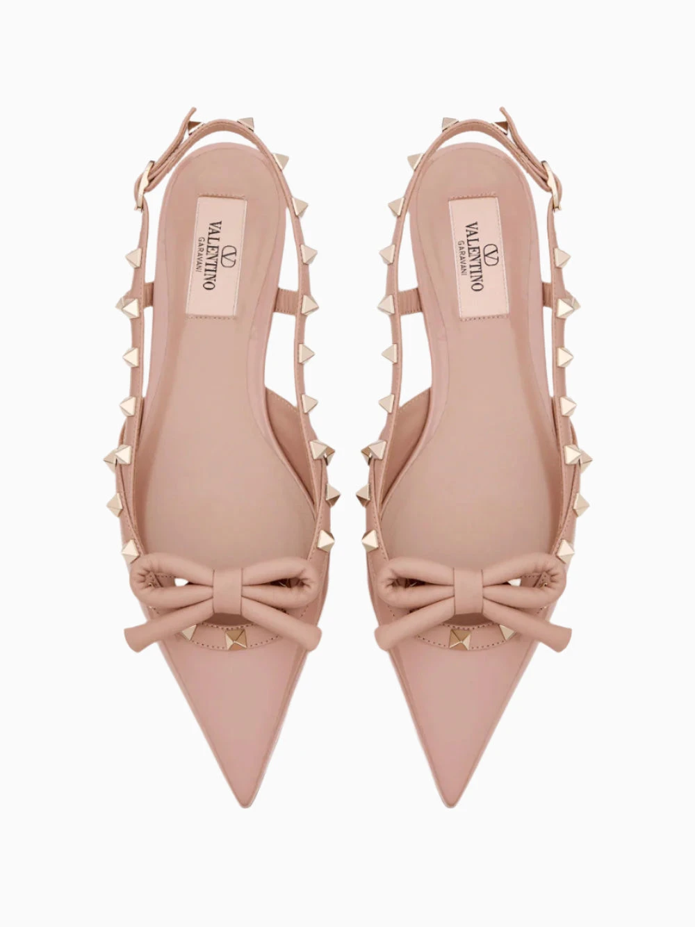 Flats Rockstud Bow Valentino Flats Rockstud Bow -Ottodisanpietro 5W2S0IQ2 TZE GF9 flats rockstud bow ottodisampietro 4