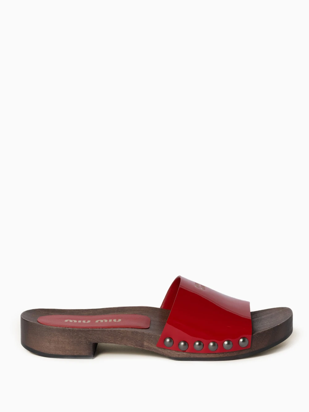 Patent leather clogs Miu Miu Patent Leather Clogs -Ottodisanpietro 5Z425E FA030 069 F0011 clogs miu miu OTTODISANPIETRO 2