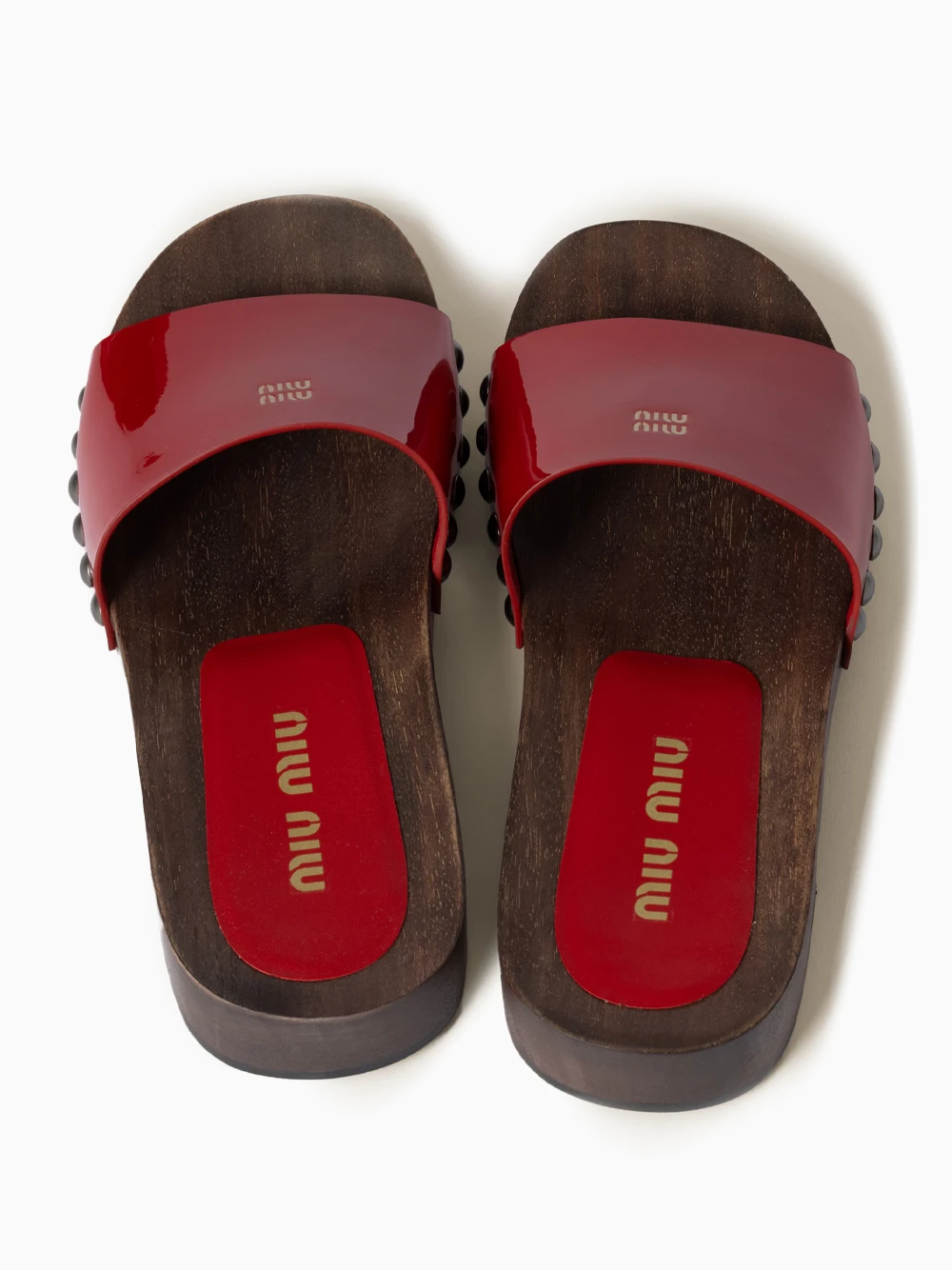 Patent leather clogs Miu Miu Patent Leather Clogs -Ottodisanpietro 5Z425E FA030 069 F0011 clogs miu miu OTTODISANPIETRO 4