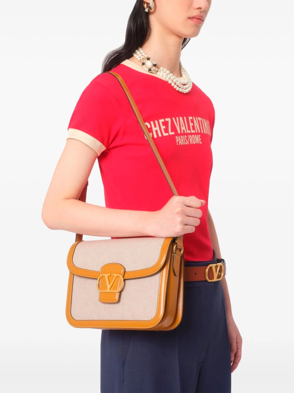 Chez Valentino t-shirt Chez Valentino T-shirt -Ottodisanpietro 6B3MG24D 970 QSJ Valentino t shirt OTTODISANPIETRO 6