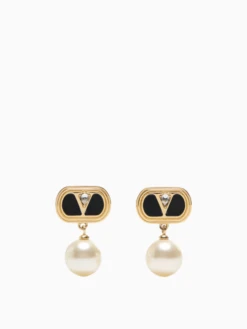 Valentino Ovalette Earrings