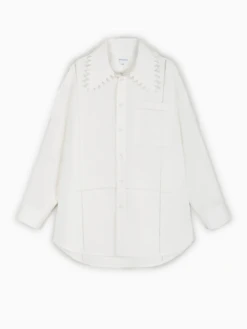 Bottega Veneta Peaked Collar Shirt
