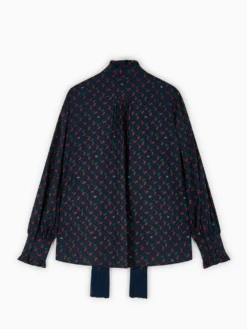 Valentino Cherry Shirt -Ottodisanpietro 7B3AB7T6 9M8 AK3 Valentino garavani blouse OTTODISANPIETRO 4