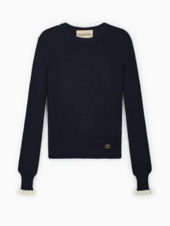 Valentino Net Knit Sweater