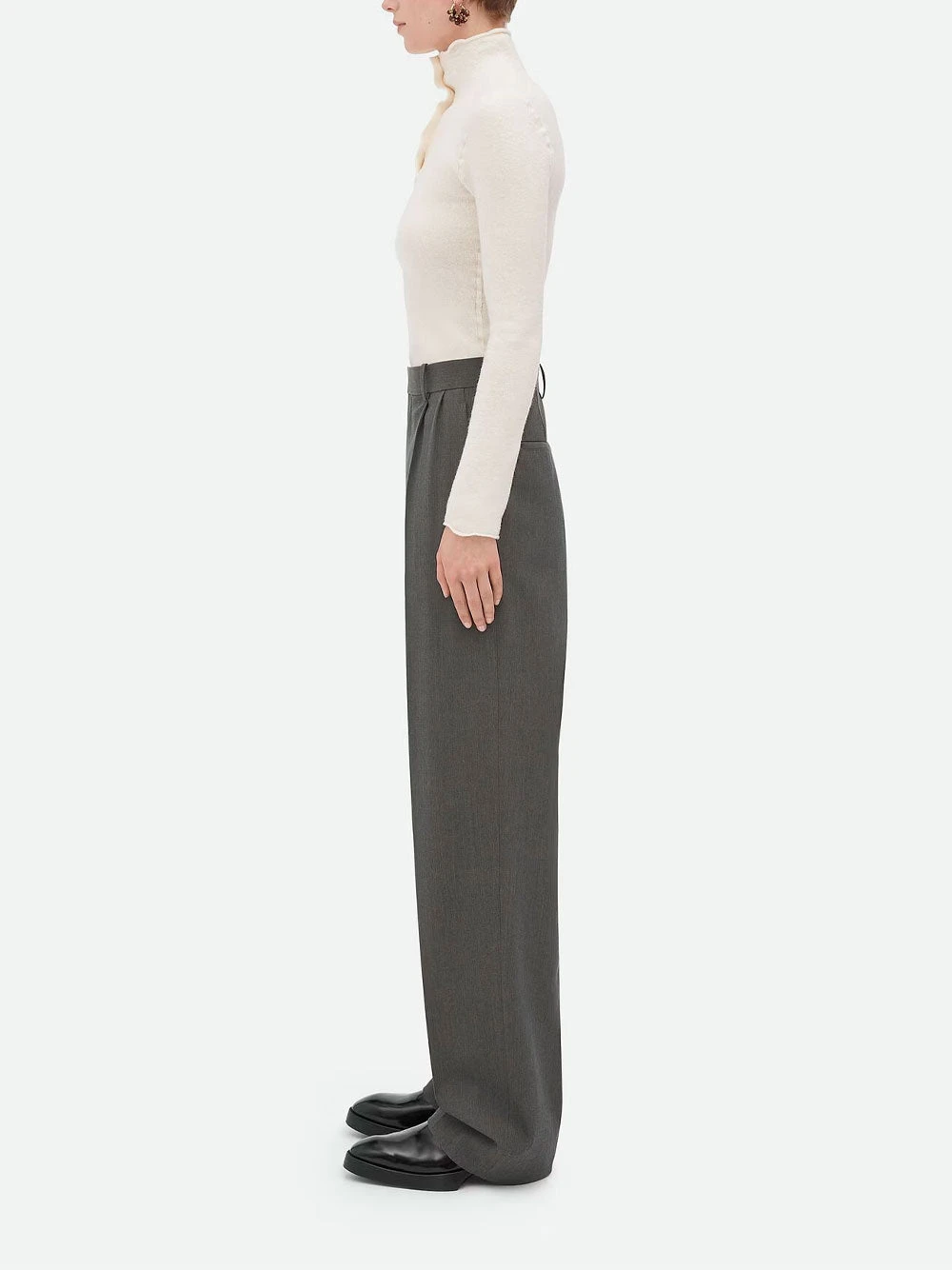 Light wool trousers Bottega Veneta Light Wool Trousers -Ottodisanpietro 805025 V4M30 1962 bOTTEGA vENETA.TROUSERS OTTODISANPIETRO 4