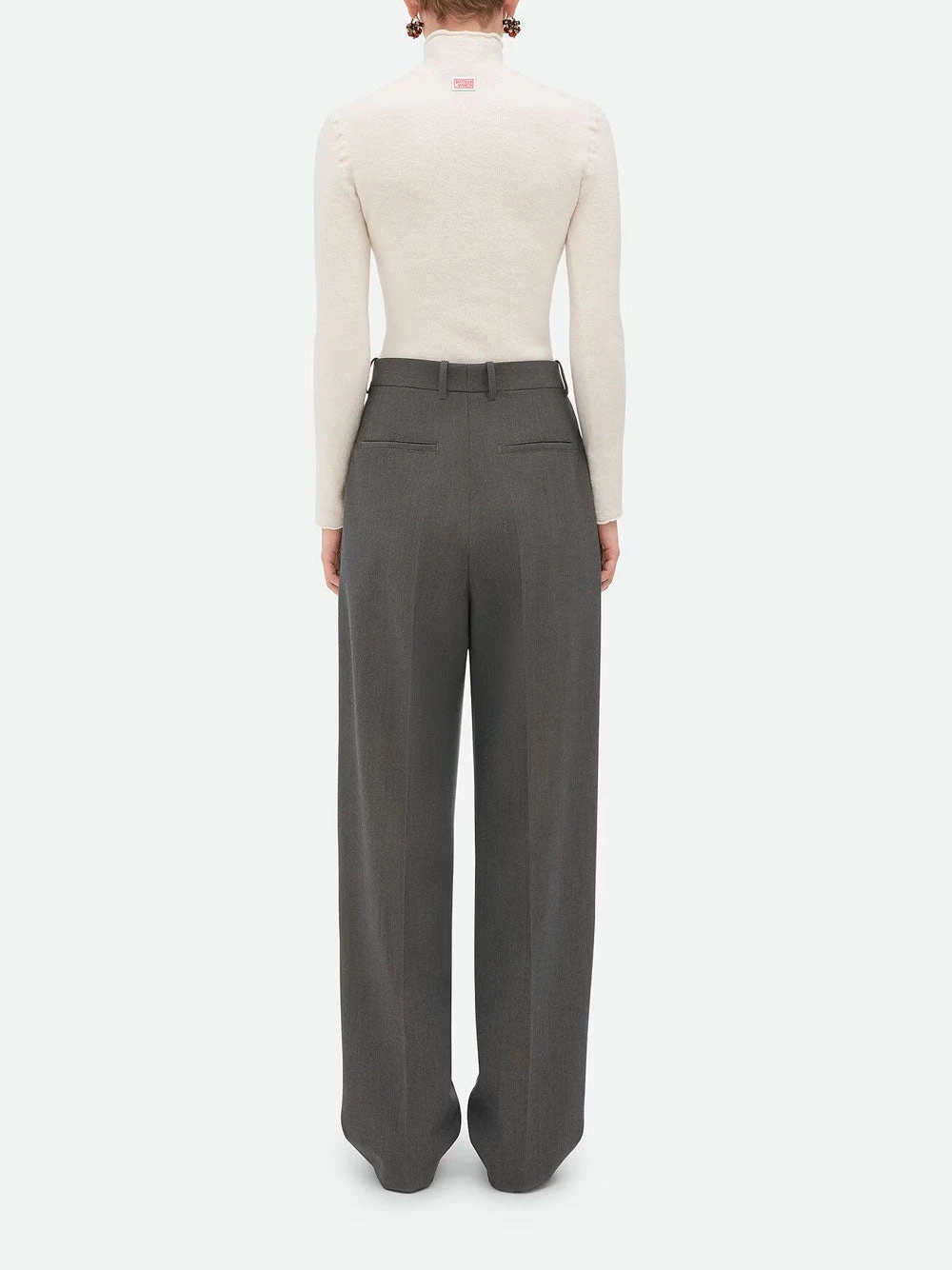 Light wool trousers Bottega Veneta Light Wool Trousers -Ottodisanpietro 805025 V4M30 1962 bOTTEGA vENETA.TROUSERS OTTODISANPIETRO 5