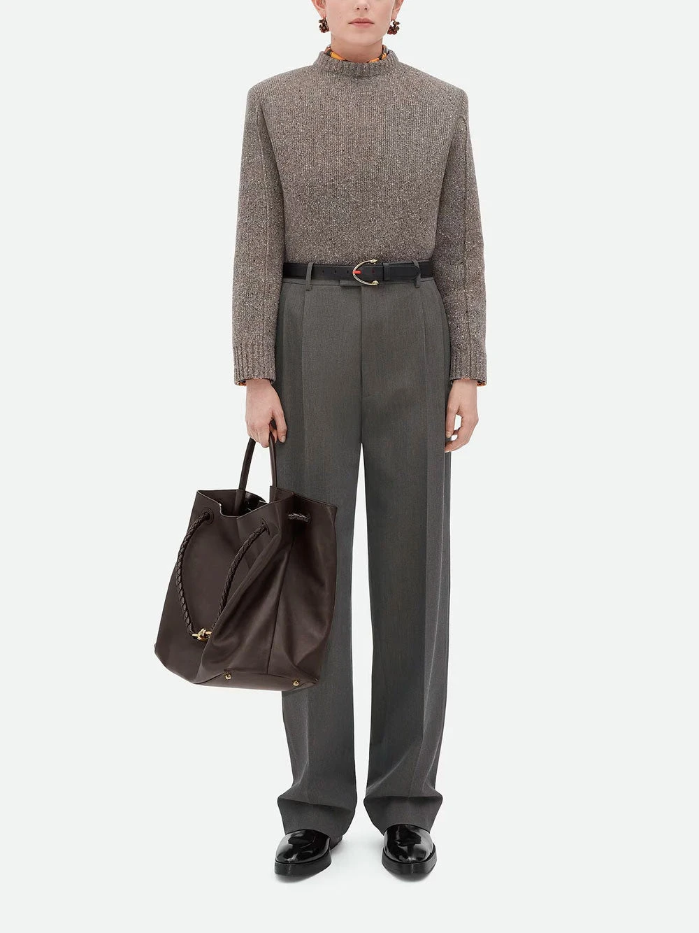 Light wool trousers Bottega Veneta Light Wool Trousers -Ottodisanpietro 805025 V4M30 1962 bOTTEGA vENETA.TROUSERS OTTODISANPIETRO 6