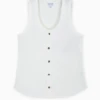 Bottega Veneta Cotton Tank Top