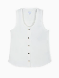 Bottega Veneta Cotton Tank Top