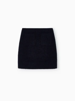 Bottega Veneta Bouclé Wool Mini Skirt