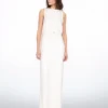 Gucci Long Silk Cady Dress