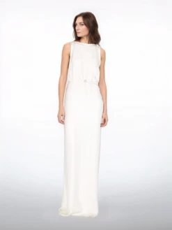 Gucci Long Silk Cady Dress