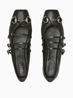 Gucci Hosebit Ballet Flats 4 Gucci Hosebit Ballet Flats -Ottodisanpietro 814318 AAEA4 1000 Gucci ballet flat OTTODISANPIETRO 4