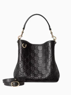 Gucci GG Emblem Bucket Bag