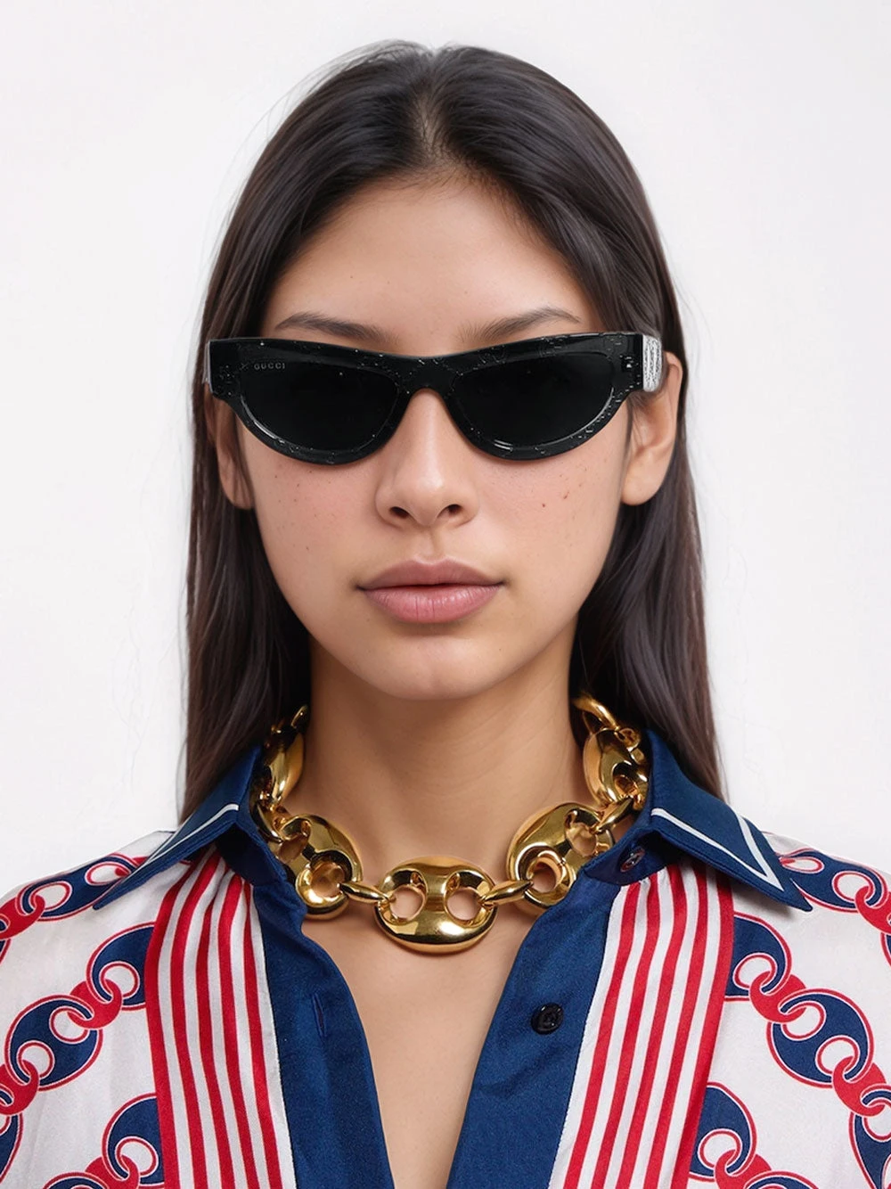 Cat-eye sunglasses Gucci Cat-eye Sunglasses -Ottodisanpietro 819555 J0742 1012 gucci sunglasses OTTODISANPIETRO 5b