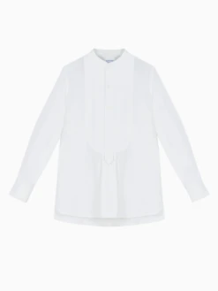 Bottega Veneta Band Collar Shirt