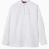 Gucci Poplin Shirt With Embroidery