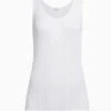 ALAIA Pleated Tank Top