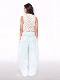 ALAIA Hand Knotted Top 2 ALAIA Hand Knotted Top -Ottodisanpietro AA9H1223K091B 054 Alaia top OTTODISANPIETRO 3