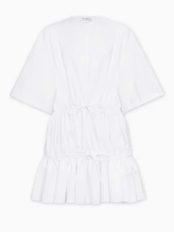 ALAIA Cotton Poplin Dress