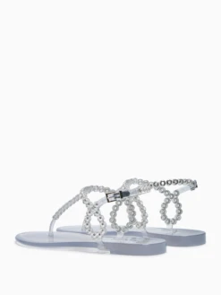 Aquazzura Almost Bare Jelly Sandals -Ottodisanpietro ABCFLAS0 JLY TRS Aquazzura sandals OTTODISANPIETRO 3