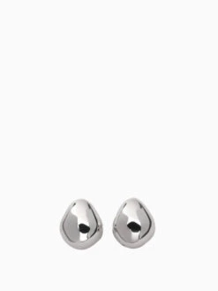 Pebble Stud Earrings -Ottodisanpietro AJ126 JW0001 400SI pebble earrings OTTODISANPIETRO 1