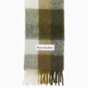 Acne Studios Mohair Checked Scarf