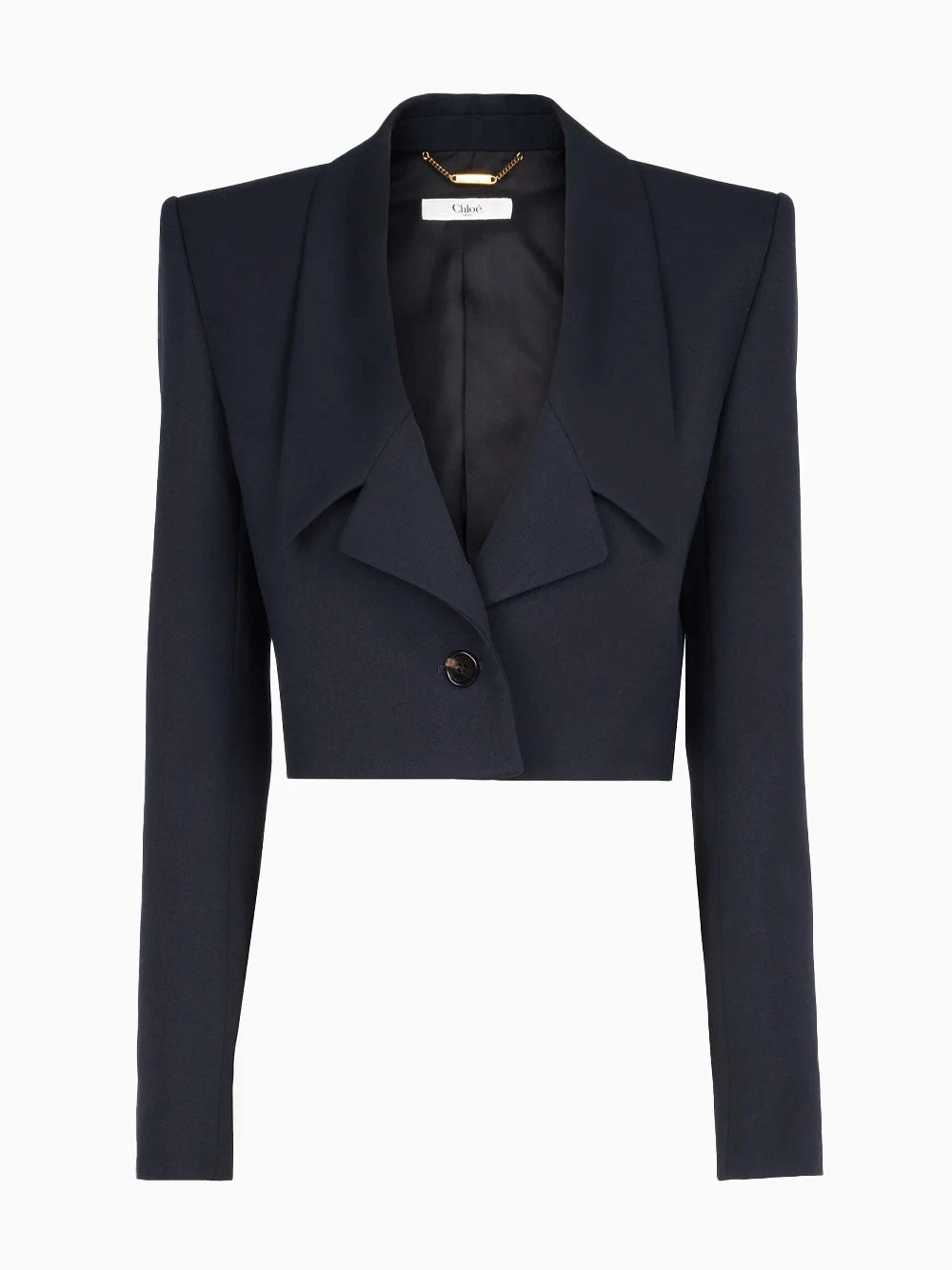 Cropped Spencer jacket Chloé Cropped Spencer Jacket -Ottodisanpietro CH24AVE14063 49Z jacket chloe OTTODISANPIETRO 2