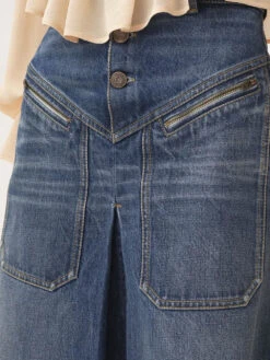 Chloé Denim Skirt 2 Chloé Denim Skirt -Ottodisanpietro CH25ADJ01251 427 chloe skirt OTTODISANPIETRO 3