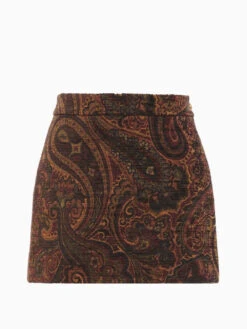 Chloé Paisley Mini Skirt
