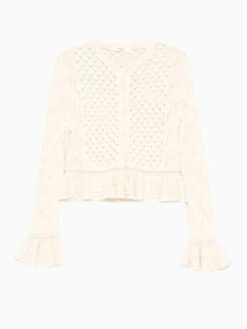 Chloé Peplum Cardigan