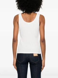 Chloé Tank Top -Ottodisanpietro CH25SJH12180 101 chloe top ottodisanpietro 4