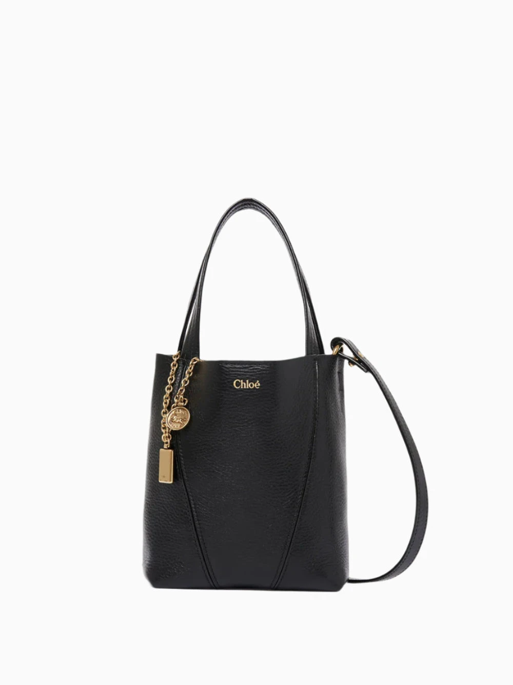 Shopping Spin mini Chloé Shopping Spin Mini -Ottodisanpietro CH25SS812N84 001 Chloe spin bag OTTODISANPIETRO 1