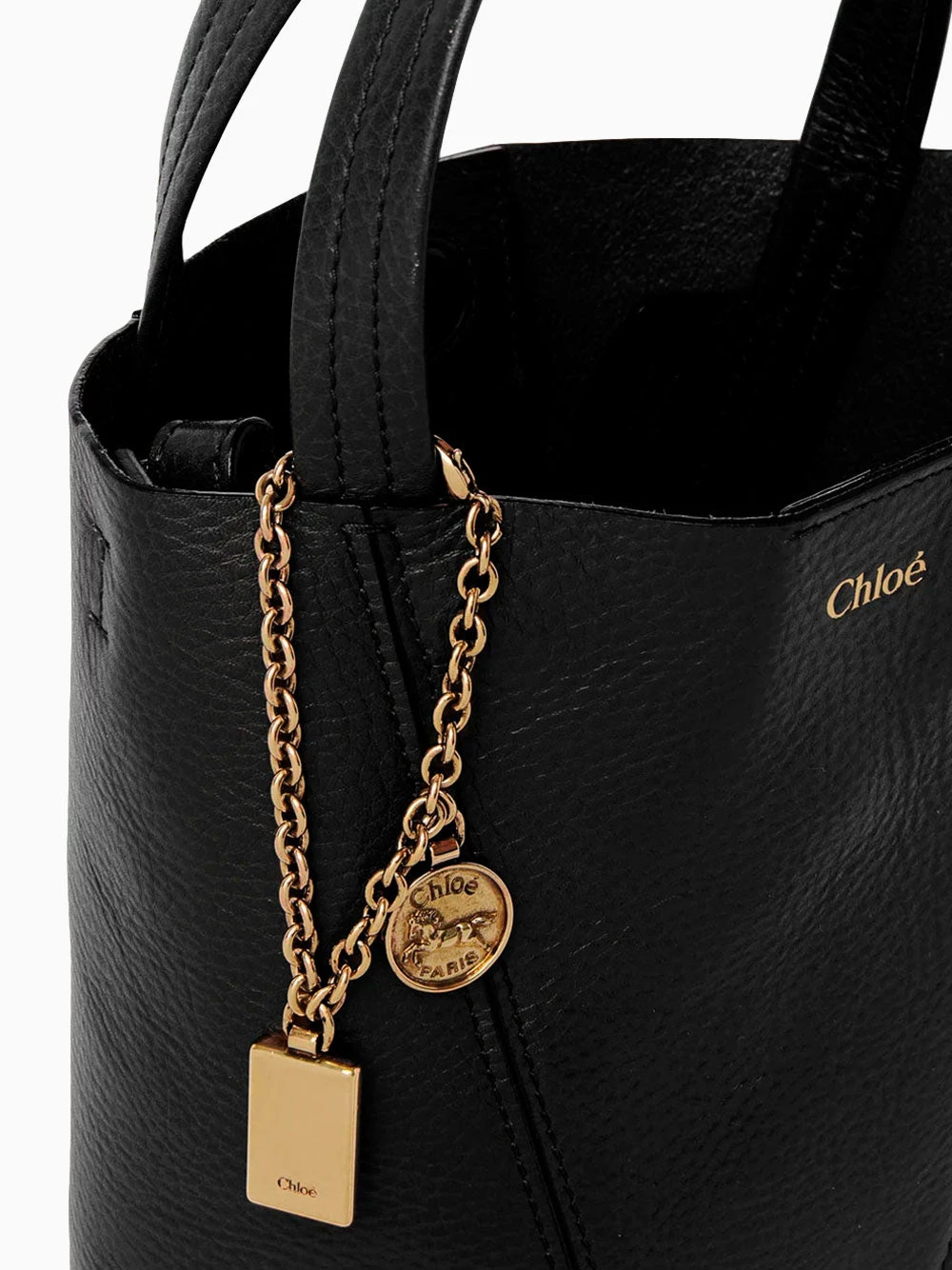 Shopping Spin mini Chloé Shopping Spin Mini -Ottodisanpietro CH25SS812N84 001 Chloe spin bag OTTODISANPIETRO 5 e034695b 997d 439c a56a b052c3628afe