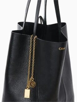 Chloé Spin Tote Bag -Ottodisanpietro CHC25SS811N84 001 Chloe spin bag OTTODISANPIETRO 5