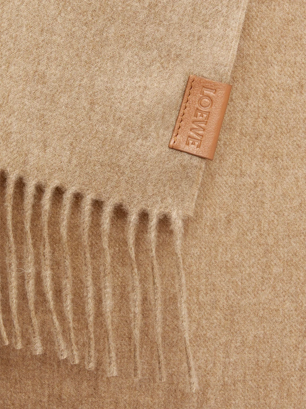 Scarf in cashmere Loewe Scarf In Cashmere -Ottodisanpietro F811257X68 2140 BEIGE loewe scarf OTTODISANPIETRO 4