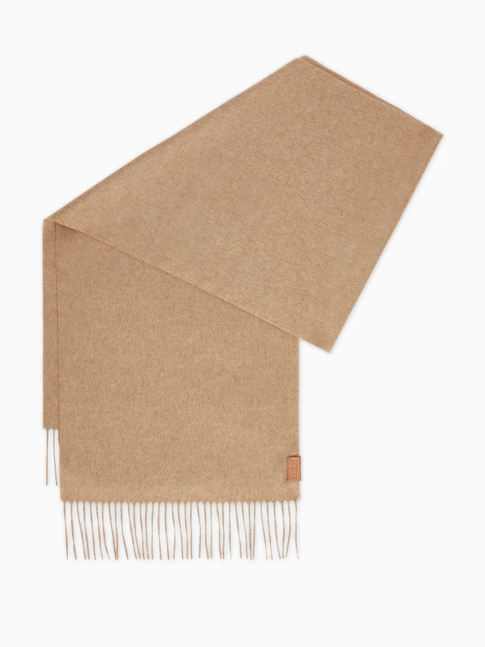Scarf in cashmere Loewe Scarf In Cashmere -Ottodisanpietro F811257X68 2140 BEIGE loewe scarf OTTODISANPIETRO