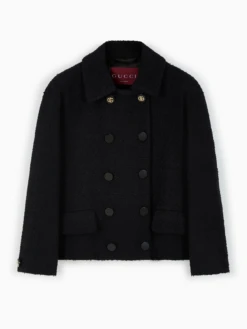 Gucci Tweed Double-breasted Blazer